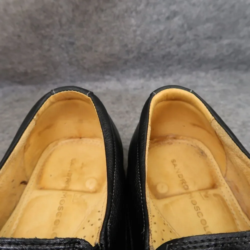 Sandro Moscoloni Shoes Mens 11 Loafer Slip On Classic Jacobs Venetian Leather